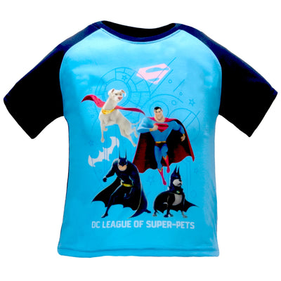 WARNER BROS. DC Comics DC League of Super-Pets Boys T-Shirt, Tanktop, and Shorts 3-Piece Set