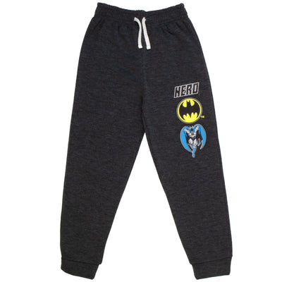 BATMAN Boys Jogger 2-Pack, DC Comics Jogger 2-Pack Bundle Set for Boys