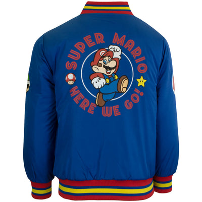 NINTENDO Super Mario Bomber Jacket, Mario and Luigi Bomber Jacket