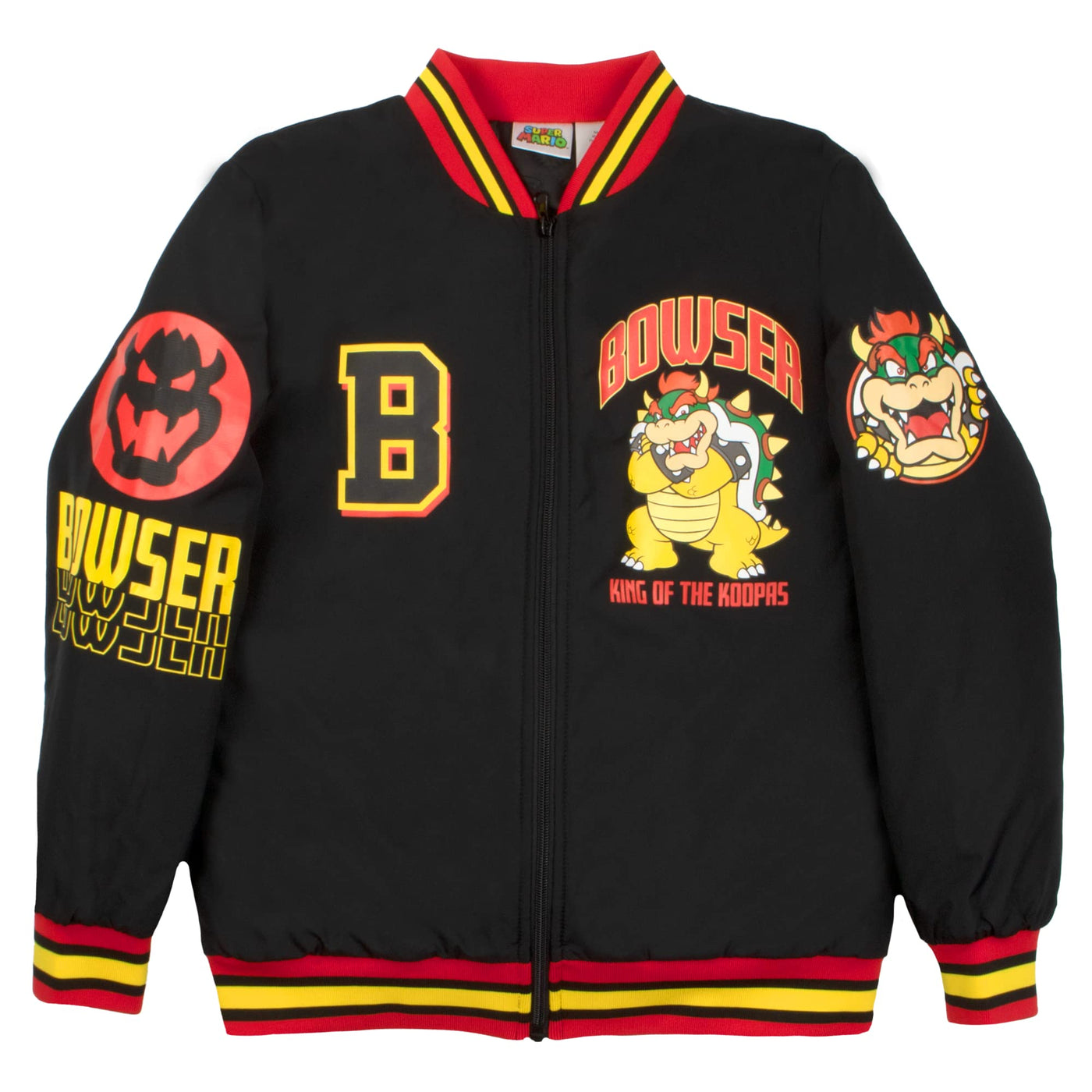 NINTENDO Super Mario Bomber Jacket, Mario and Luigi Bomber Jacket