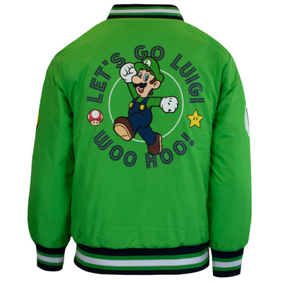 NINTENDO Super Mario Bomber Jacket, Mario and Luigi Bomber Jacket