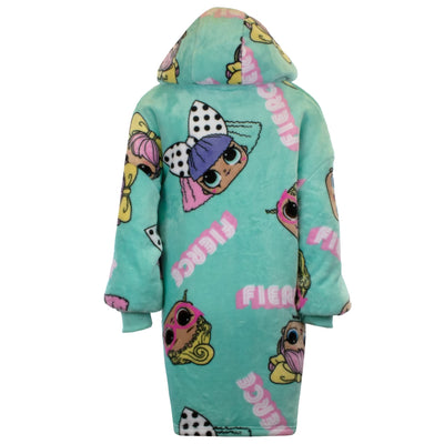 L.O.L. Surprise! THE WAYY BIG HOODIE Plush Lined Oversized Hoodie, Wearable Cozy Hoodie Blanket for Girls