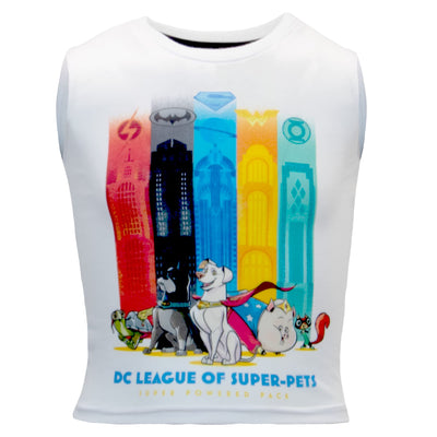 WARNER BROS. DC Comics DC League of Super-Pets Boys T-Shirt, Tanktop, and Shorts 3-Piece Set