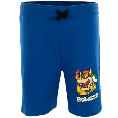 NINTENDO Characters Super Mario Lightweight Costume Short Sleeve Hoodie T-Shirt & Shorts Set