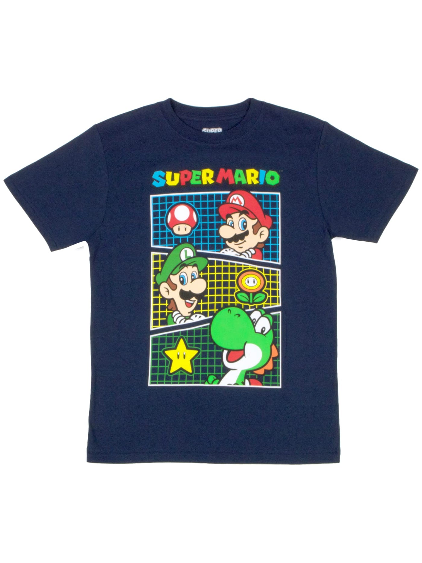 NINTENDO Super Mario Mario Kart Boys Short Sleeve T-Shirt 3-Pack Bundle Set