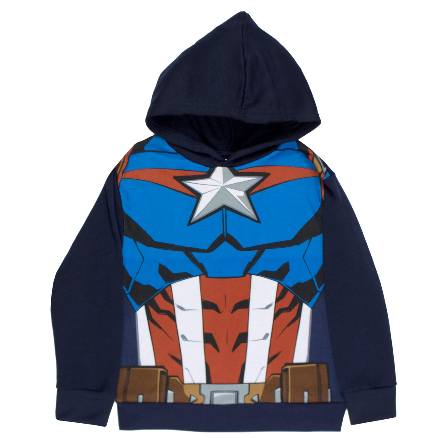 MARVEL Superhero Cosplay Boys Pullover Hoodies, Spider-Man and Avengers Costume Hooded Sweatshirts for Boys