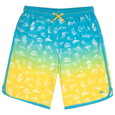 Tommy Bahama Swim Shorts for Boys 3 Pack, Boys Bathing Suit, Boys Swim Trunks 3 Pack Bundle Set