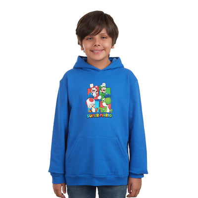 NINTENDO Super Mario Bros Clothing Boys Super Mario Hoodie Mario Kart Hooded Sweatshirt for Boys