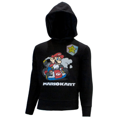 NINTENDO Super Mario Bros Clothing Boys Super Mario Hoodie Mario Kart Hooded Sweatshirt for Boys
