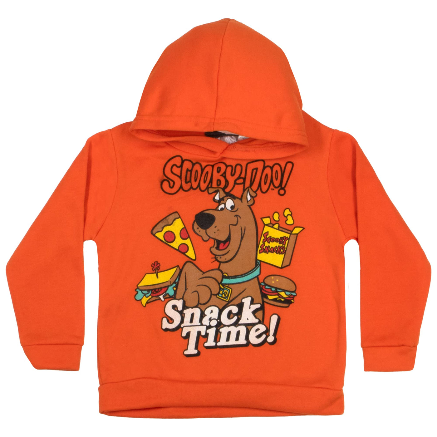 Scooby-Doo Warner Brothers Snack Time Boys 2 Piece Fleece Pants Set, Pullover Hoodie and Jogger Sweatpants Bundle Set