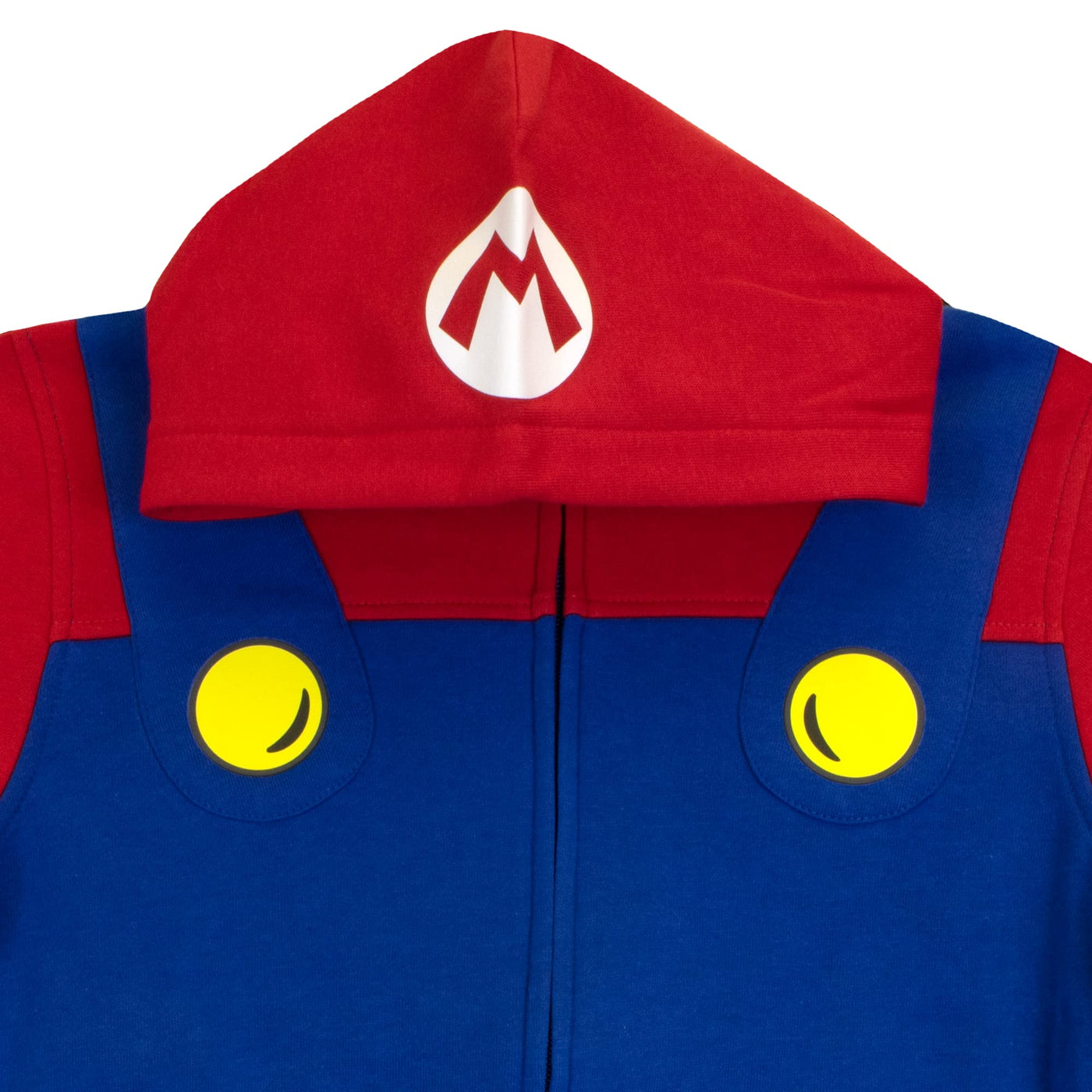 NINTENDO Super Mario Bros. Boys Costume Hoodies, Mario and Luigi Zip-Up Costume Hooded Sweatshirts for Boys