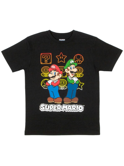 NINTENDO Super Mario Mario Kart Boys Short Sleeve T-Shirt 3-Pack Bundle Set