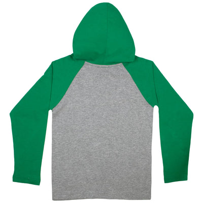 Minecraft Boys Long Sleeve Creeper Hoodie Tee