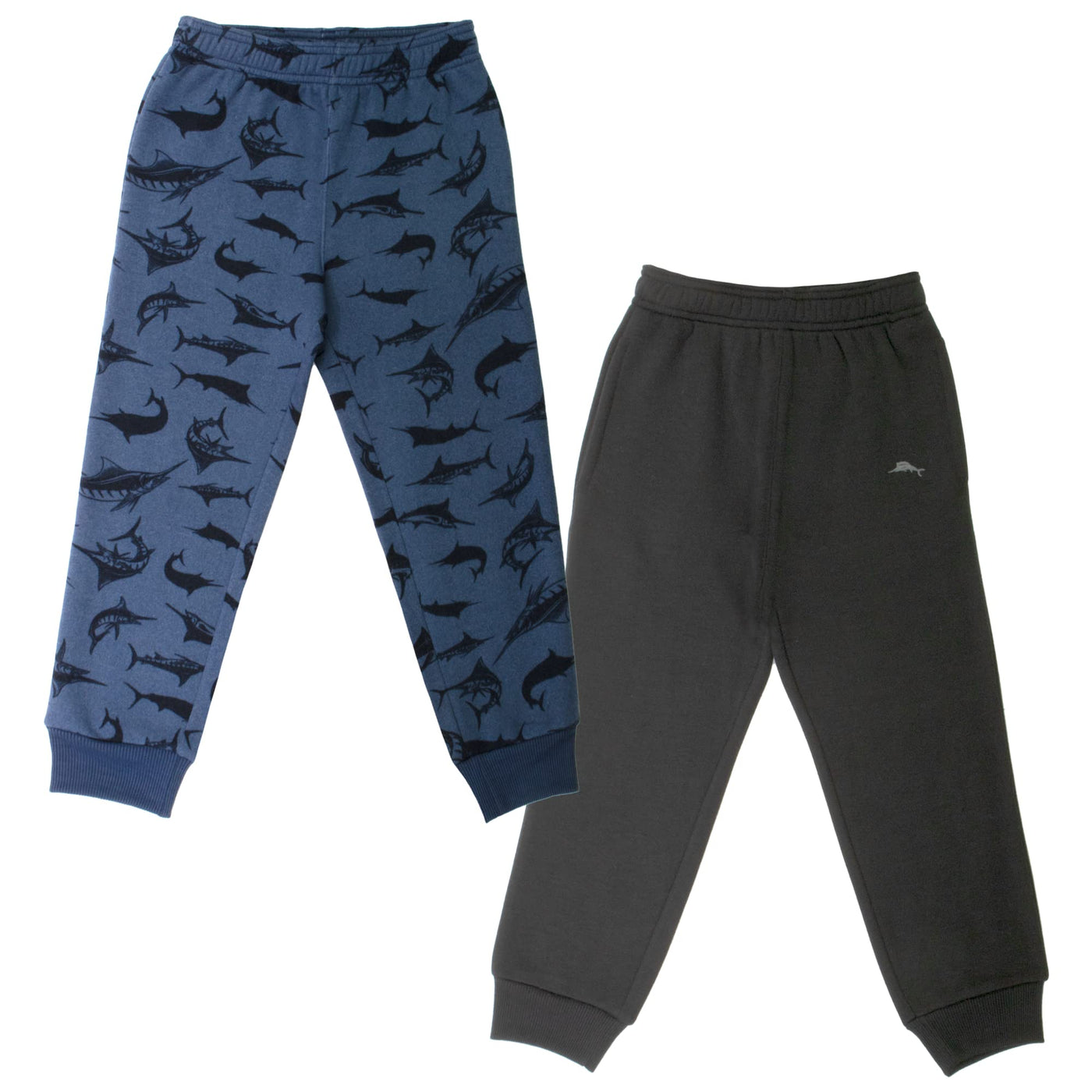 Tommy Bahama Boys 2-Pack Jogger Pants for Activewear, Active Sweatpants for Boys 2-Pack Set