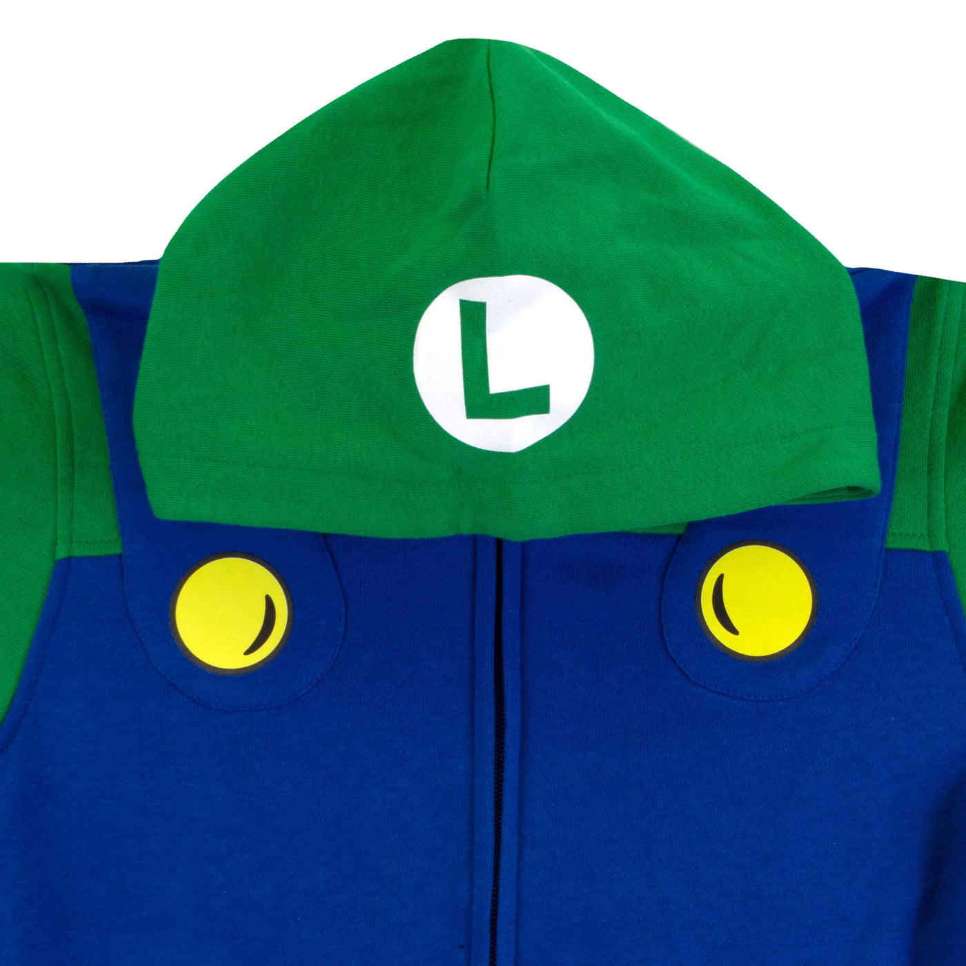 NINTENDO Super Mario Bros. Boys Costume Hoodies, Mario and Luigi Zip-Up Costume Hooded Sweatshirts for Boys