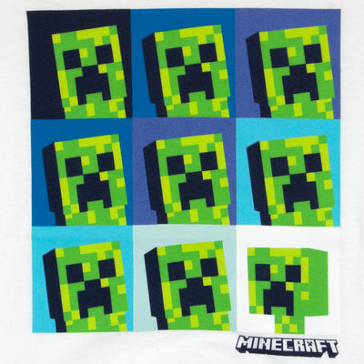 Minecraft Boys Short Sleeve Regular Fit