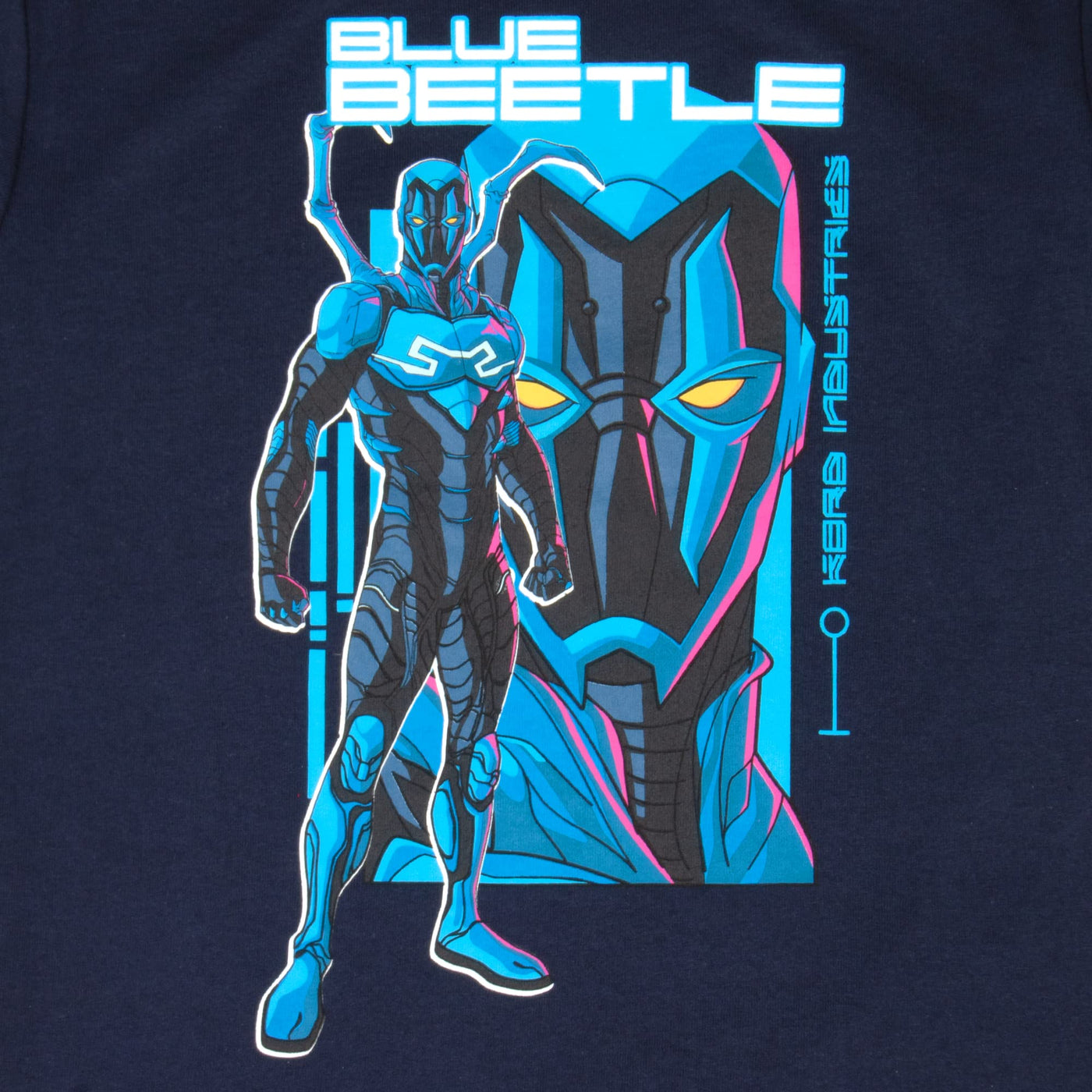 DC Comics Blue Beetle Boys 2-Piece Set, 2-Pack Short Sleeve T-Shirt Bundle Set for Kids and Toddlers