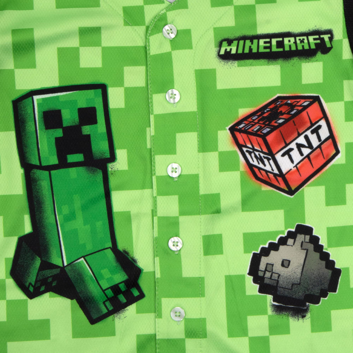 Minecraft Boys T-Shirt 2-Pack, Baseball Shirt and Tee 2-Pack Bundle Set for Boys