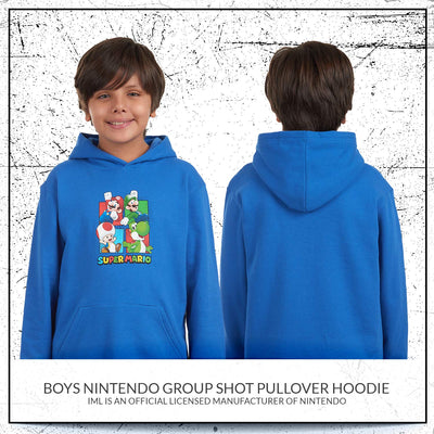 NINTENDO Super Mario Bros Clothing Boys Super Mario Hoodie Mario Kart Hooded Sweatshirt for Boys