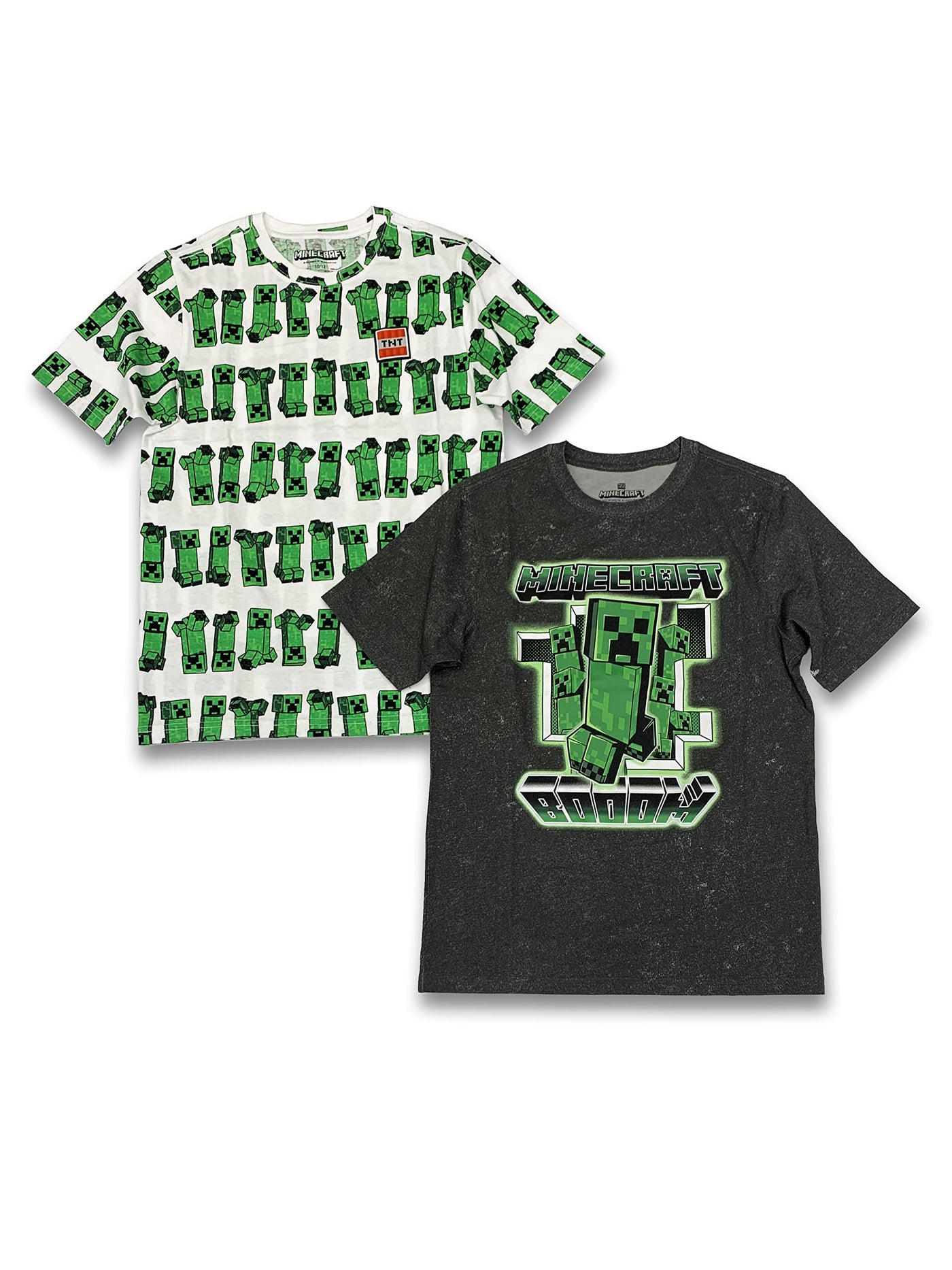 Minecraft Boys Short Sleeve Regular Fit