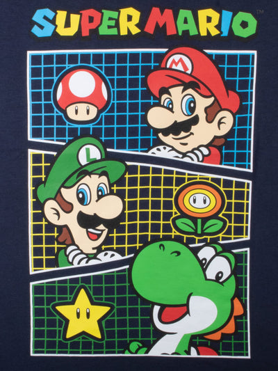 NINTENDO Super Mario Mario Kart Boys Short Sleeve T-Shirt 3-Pack Bundle Set