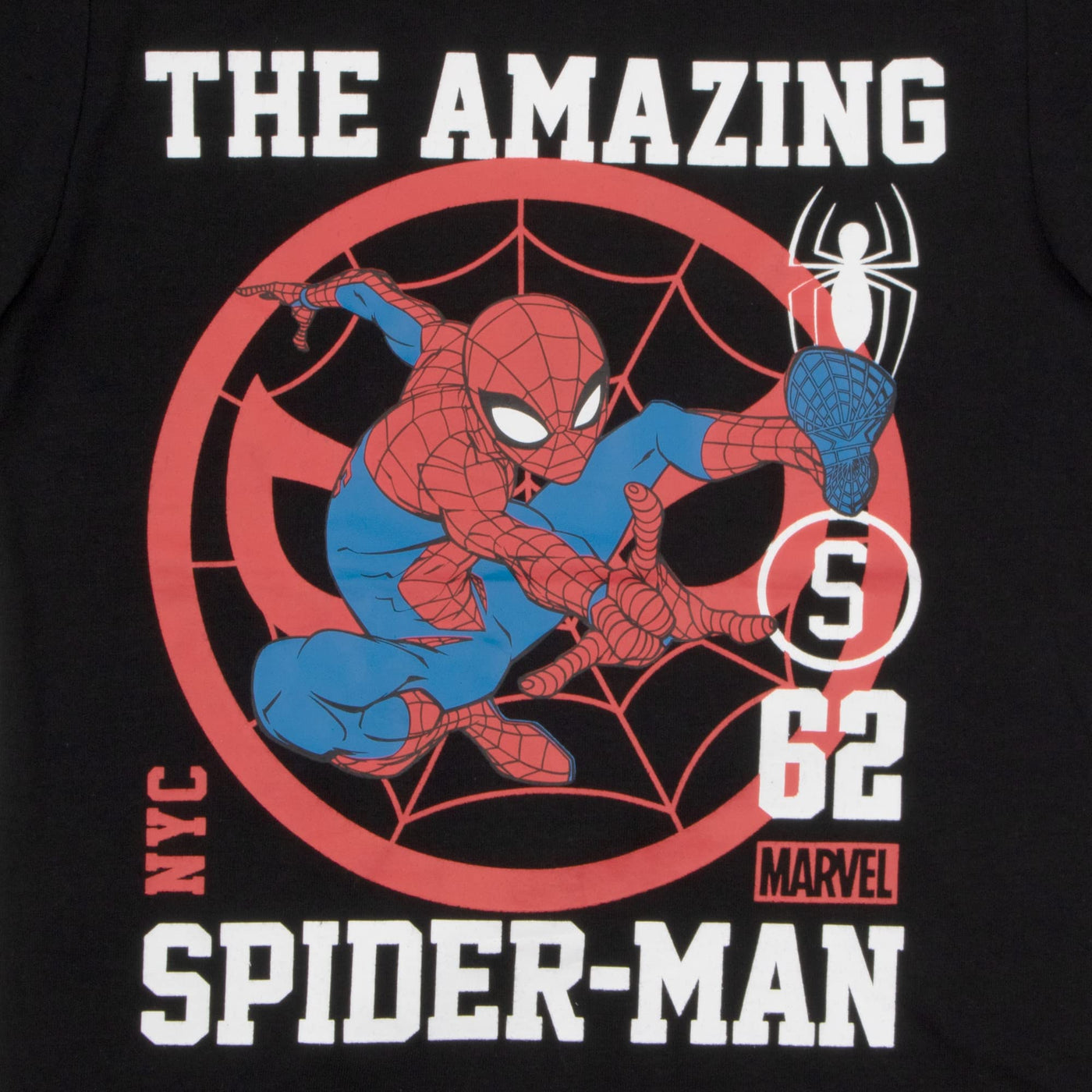 Marvel Spider-Man Boys T-Shirt 2-Pack, Spiderman Baseball Shirt and Tee 2-Pack Bundle Set for Boys