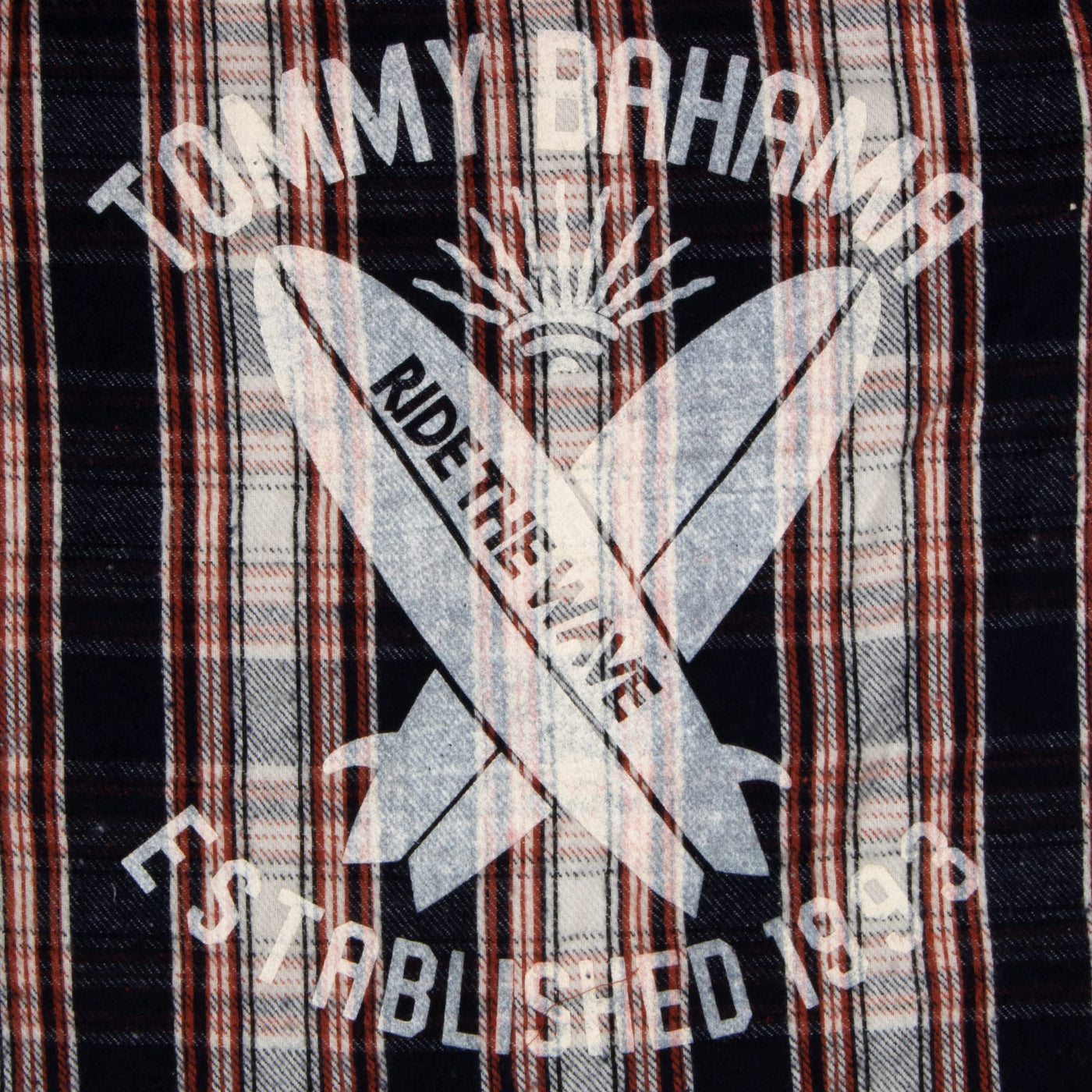 Tommy Bahama Boys Plaid Button Down Hoodie Long Sleeve Shirt