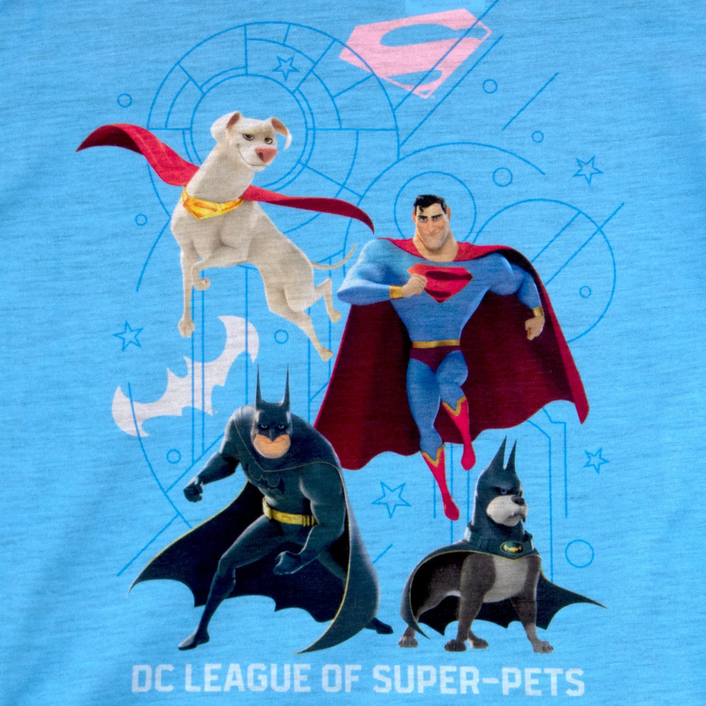 WARNER BROS. DC Comics DC League of Super-Pets Boys T-Shirt, Tanktop, and Shorts 3-Piece Set