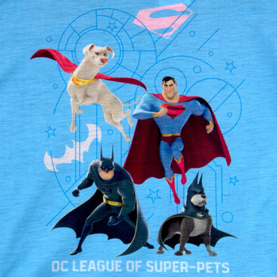 WARNER BROS. DC Comics DC League of Super-Pets Boys T-Shirt, Tanktop, and Shorts 3-Piece Set