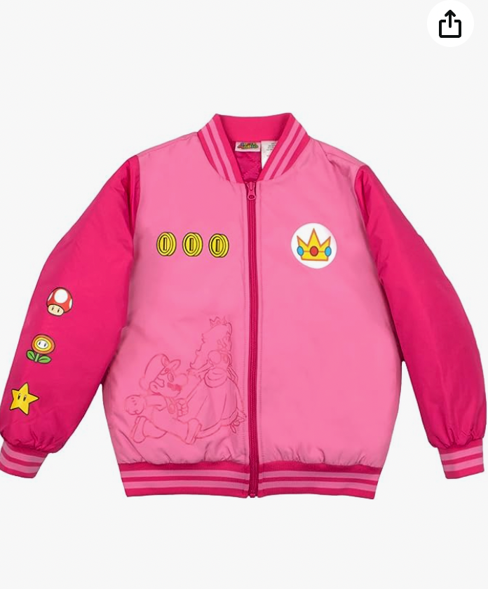 NINTENDO Super Mario Bomber Jacket, Mario and Luigi Bomber Jacket